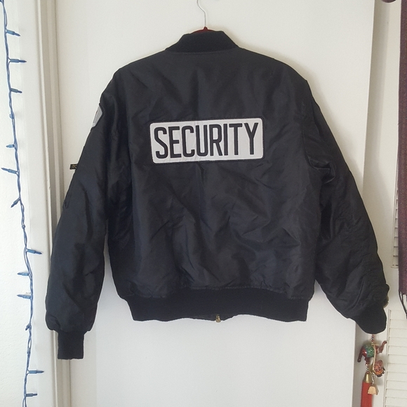 🌙Custom Rothco MA-1 Bomber Jacket Security Patches